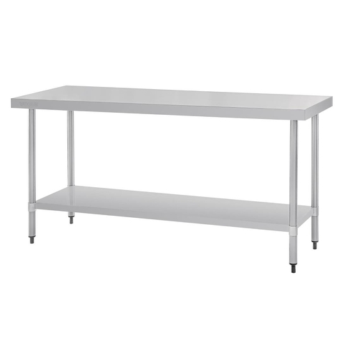 Vogue Stainless Steel Prep Table 1800x600x900mm - T378