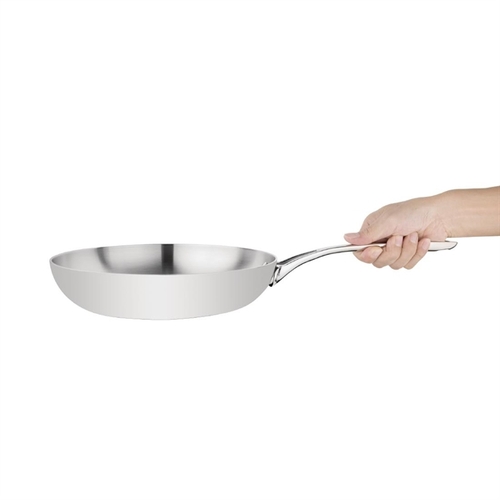 Vogue Tri-wall Fry Pan 240mm 2Ltr - Y320