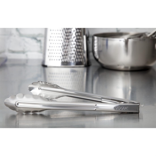 Vogue Kitchen Tongs 240mm - J608