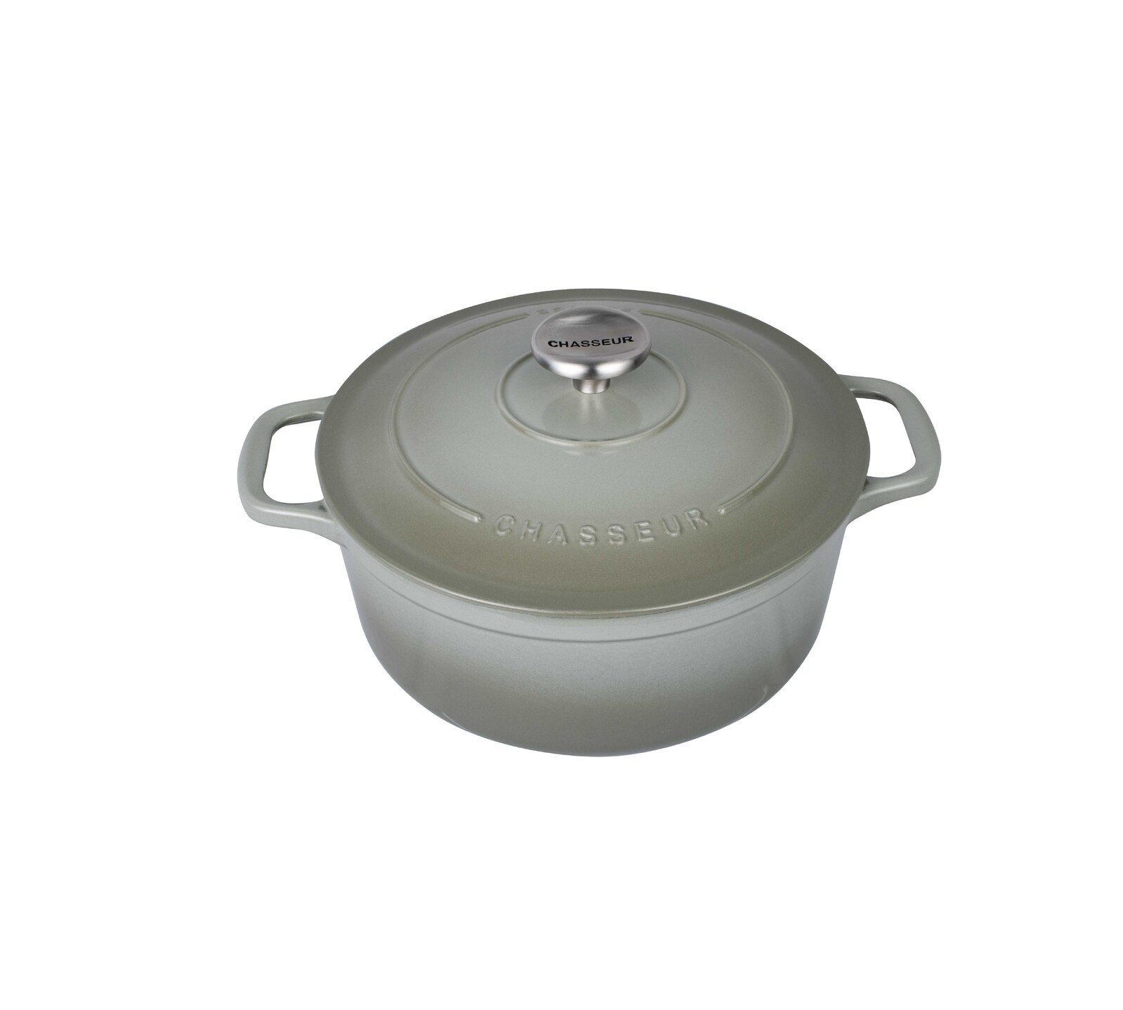 Chasseur Round French Oven 26cm/5 Litre Eucalyptus