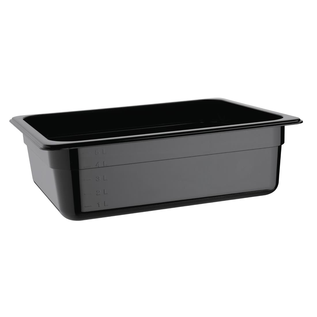 Vogue Polypropylene 1/4 Gastronorm Pan Lid Container Food Storage Catering