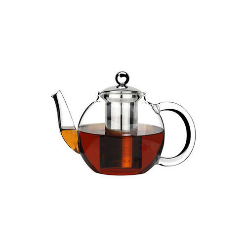 Athena Lexi Teapot Glass With 18/8 Infuser 350ml (Box of 12) - 0180035