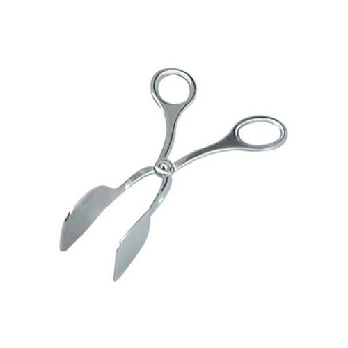 Chef Inox Cake Tong - Stainless Steel Scissor Type - 03068