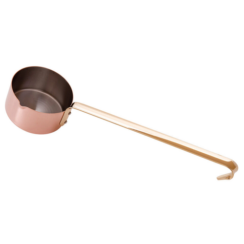 Matfer Bourgeat Flambe Copper 8cm 260mm Brass Handle - 032140