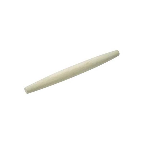 Chef Inox Rolling Pin - French 475mm Beechwood Tapered - 03658