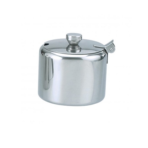 Tablekraft Sugar Bowl with Hinged Lid 18/8 300ml - 07009