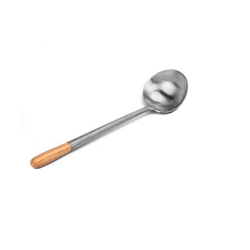 Stainless Steel Ladle with Wooden Handle - Capacity 500ml - 072925