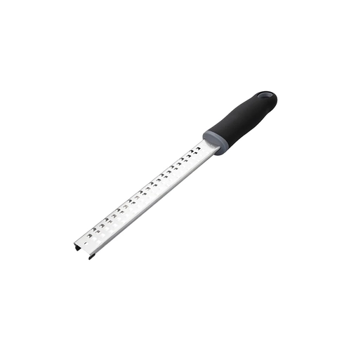 Chef Inox Long Plane Coarse Grater With Black Handle 325mm - 07373