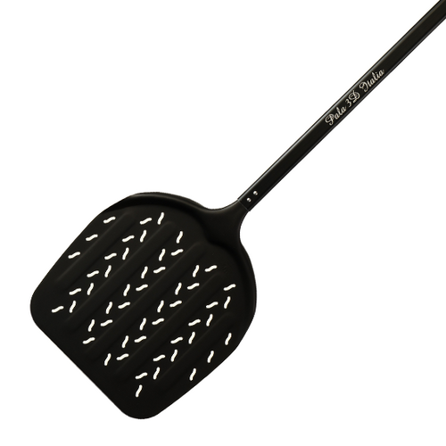 Lilly Perforated Pizza Peel Italia 3D Aluminium Alloy - 170 x 33cm  - 1026-33