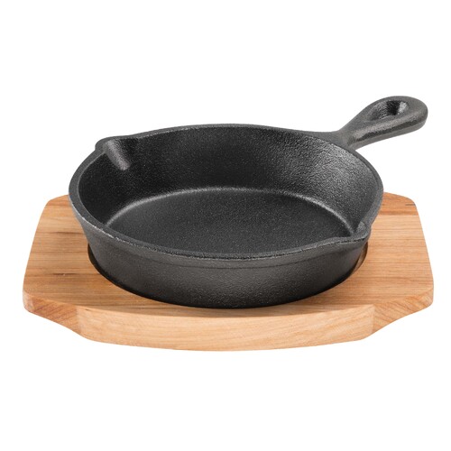 Pyrolux Skillet With Maple Tray 135mm - 11851