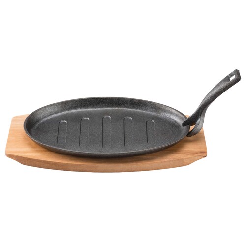 Pyrolux Steak Sizzler With Maple Tray 270x180mm - 11861