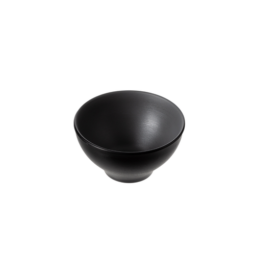 Coucou Melamine Dual Colour Round Bowl 11cm - Grey & Black - 11BW11GB