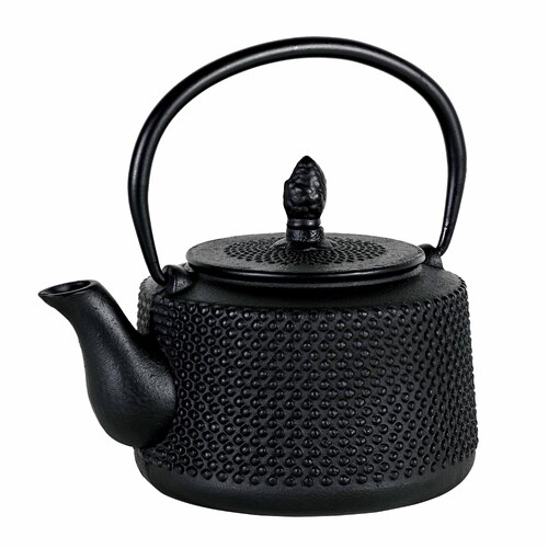 Avanti Emperor Hobnail Cast Iron Teapot Black 800ml  - 15196