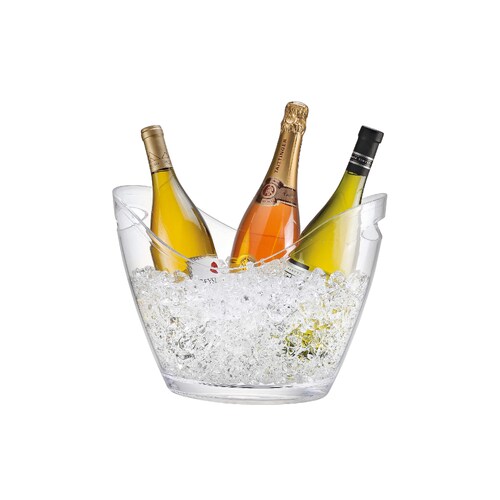 Serroni Vino Gondola Drinks Tub 6.8L - Clear - 15291