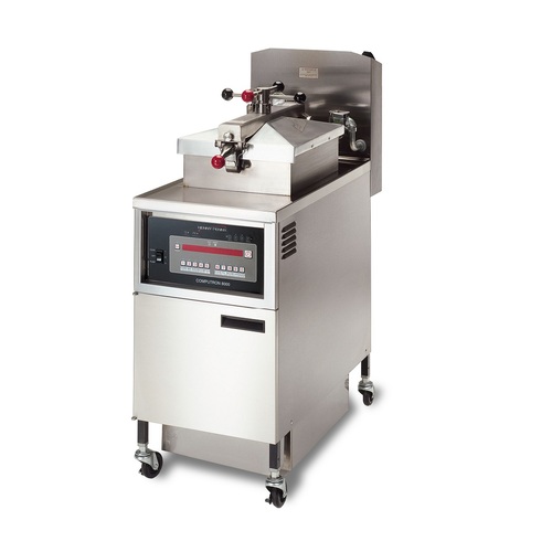 Henny Penny PFE500 - Electric Four Head Pressure Fryer with 1000 Computron - 162288