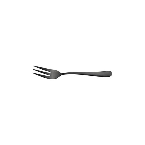 Amefa Austin Cake Fork 143mm - Matte Black (Box of 12) - 19058