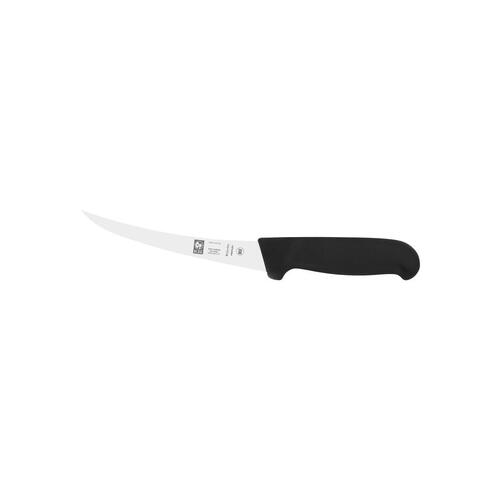 Icel Flex/Curved Boning Knife 150mm - Black - 2222-8515