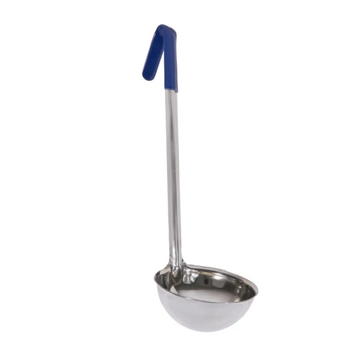 Ken Hands Ladle Stainless Steel Portion Control Blue - 240mL - 24408