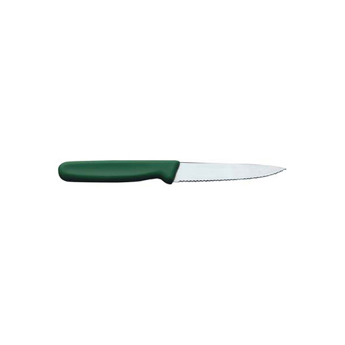 Ivo Paring Serrated Knife 100mm Green   - 25442