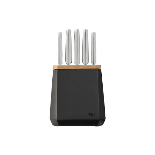 Furi Pro Stone Midnight Knife Block Set 6pc - 27267