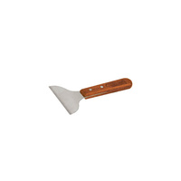 Grill Scraper 180x110x55mm - Stainless Steel Blade, Wood Handle  - 30147