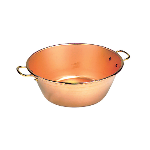 Matfer Bourgeat Jam Pan Copper 35cm Brass Handle - 303036