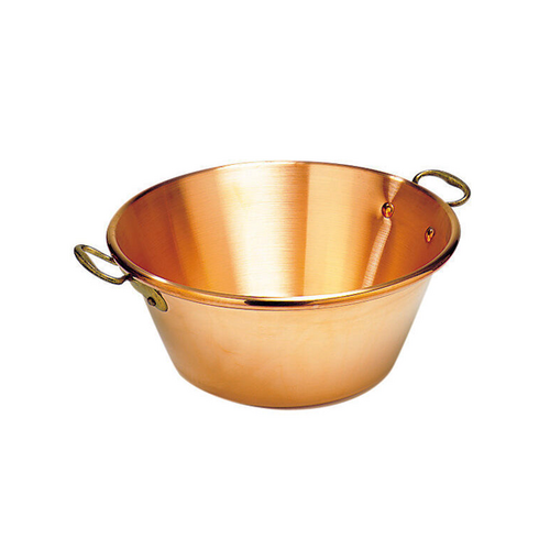 Matfer Bourgeat Jam Pan Copper 42cm Brass Handle - 304042