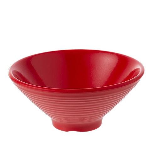 Coucou Melamine Bowl V Shape 17.7cm Red* - 31BW17RD