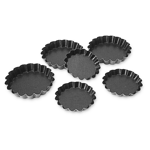 Matfer Bourgeat Exopan Tart Mould Fluted 65mm (Box of 25) - 332652