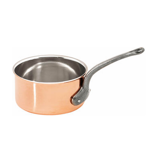 Matfer Bourgeat Saucepan 12cm Copper Stainless Steel Cast - 360012