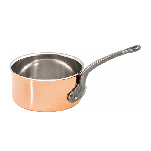 Matfer Bourgeat Saucepan 14cm Copper Stainless Steel Cast - 360014