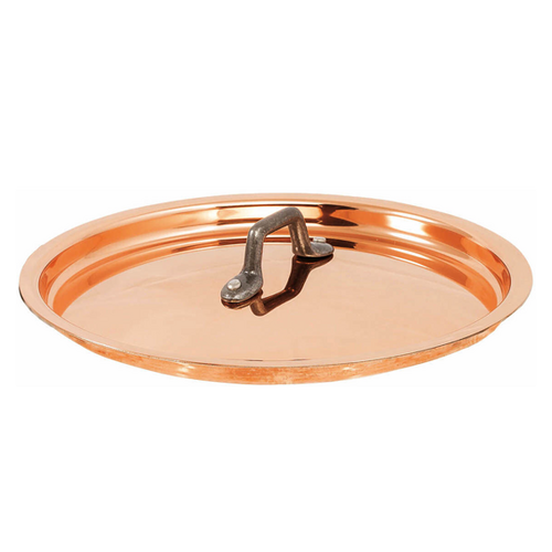 Matfer Bourgeat Lid 12cm Copper Cast Handle - 365012