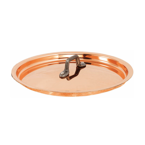 Matfer Bourgeat Lid 20cm Copper Cast Handle - 365020