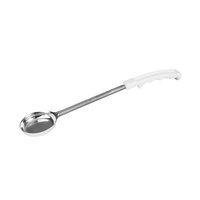 Spoodle / Portion Control - Perforated 30ml / 1oz - Stainless Steel, White Handle  - 36971