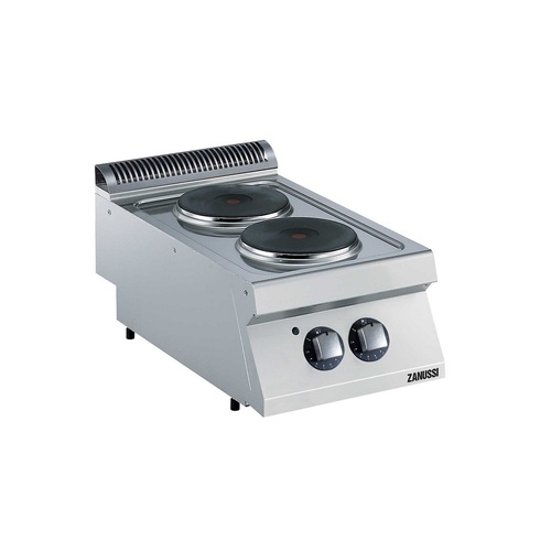 Zanussi EVO700 Electric 2 Hot Plate Boiling Top - 400mm - 372014