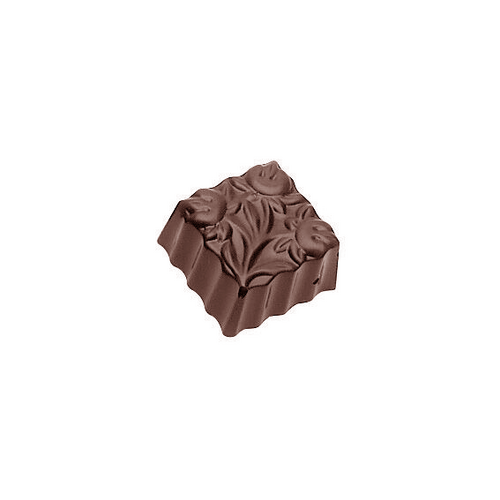 Matfer Bourgeat Choc Mould 36 Square Flowers Poly - 380106