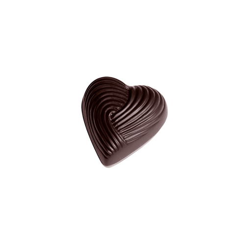 Matfer Bourgeat Choc Mould 21 Bonbon Heart - 380145