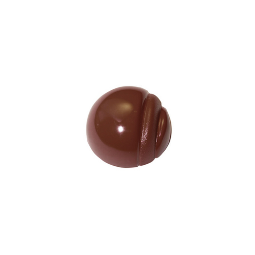 Matfer Bourgeat Choc Mould 28 Striped Hemisphere - 380163