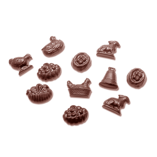 Matfer Bourgeat Choc Mould 32 Various Shapes - 382001