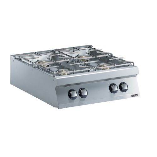 Zanussi EVO900 Gas 4 Open Burner Boiling Top - 800mm - 392003