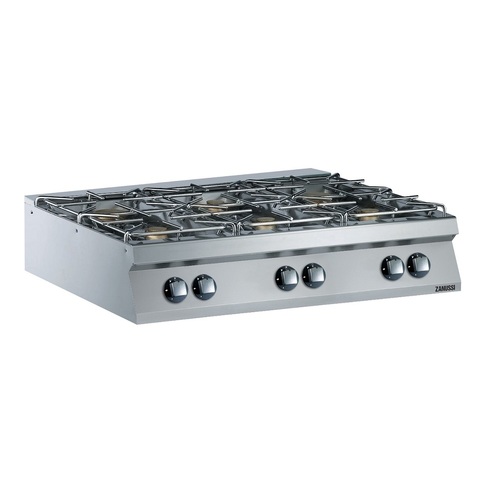 Zanussi EVO900 Gas 6 Open Burner Boiling Top - 1200mm - 392012