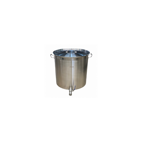 KK Stock Pot S/S With 40mm Valve Caliber - 500 x 500 x 500mm/ 98.13L  - 392095