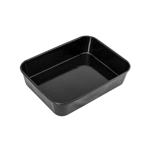 Bakemaster Non-Stick Professional Vitreous Enamel Roasting Pan 350x250x60mm - 40120