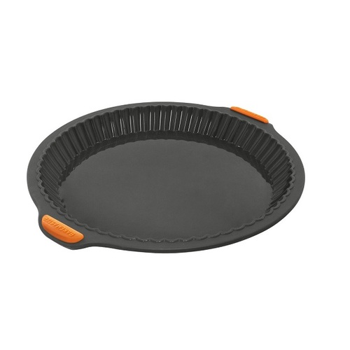 Bakemaster Reinforced Silicone Quiche Pan 260x30mm - 40128