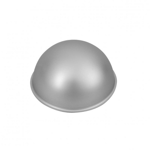 Bakemaster Silver Anodised Hemisphere Cake Pan 150x75mm - 40261