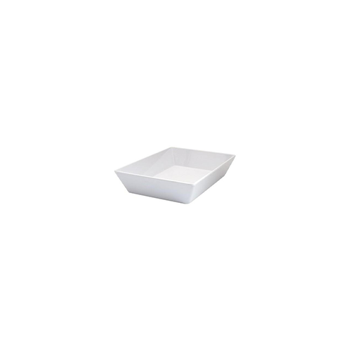 Coucou Melamine Rectangular Deep Bowl 35x25cm White (Box of 6) - 42BW35WT