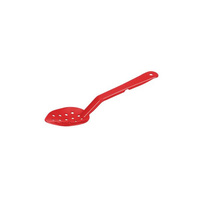 Serving Spoon - Perforated 275mm Red - Polycarbonate (Box of 12) - 43021-R