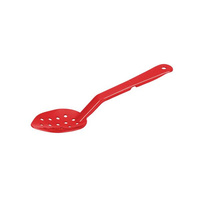 Serving Spoon - Perforated 390mm Red - Polycarbonate (Box of 12) - 43025-R