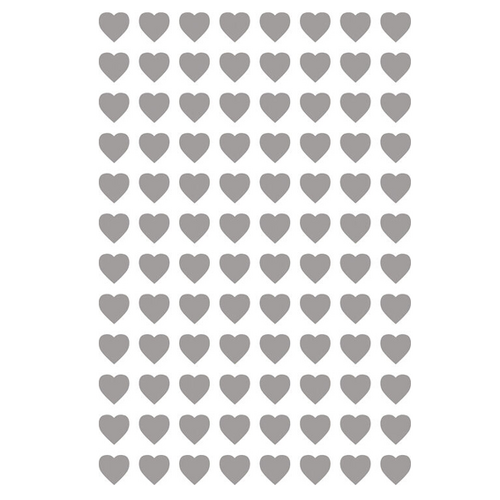 Matfer Bourgeat Stencil Grate Hearts 60x40cm - 441002