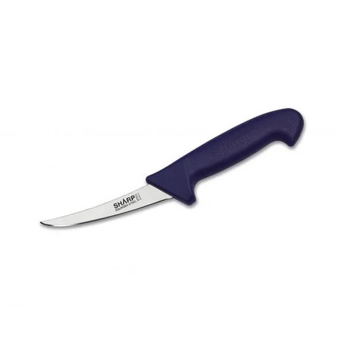 Sharp Boning Knife Narrow Curved Blade  12cm - Blue (Box of 5) - 45-606-12